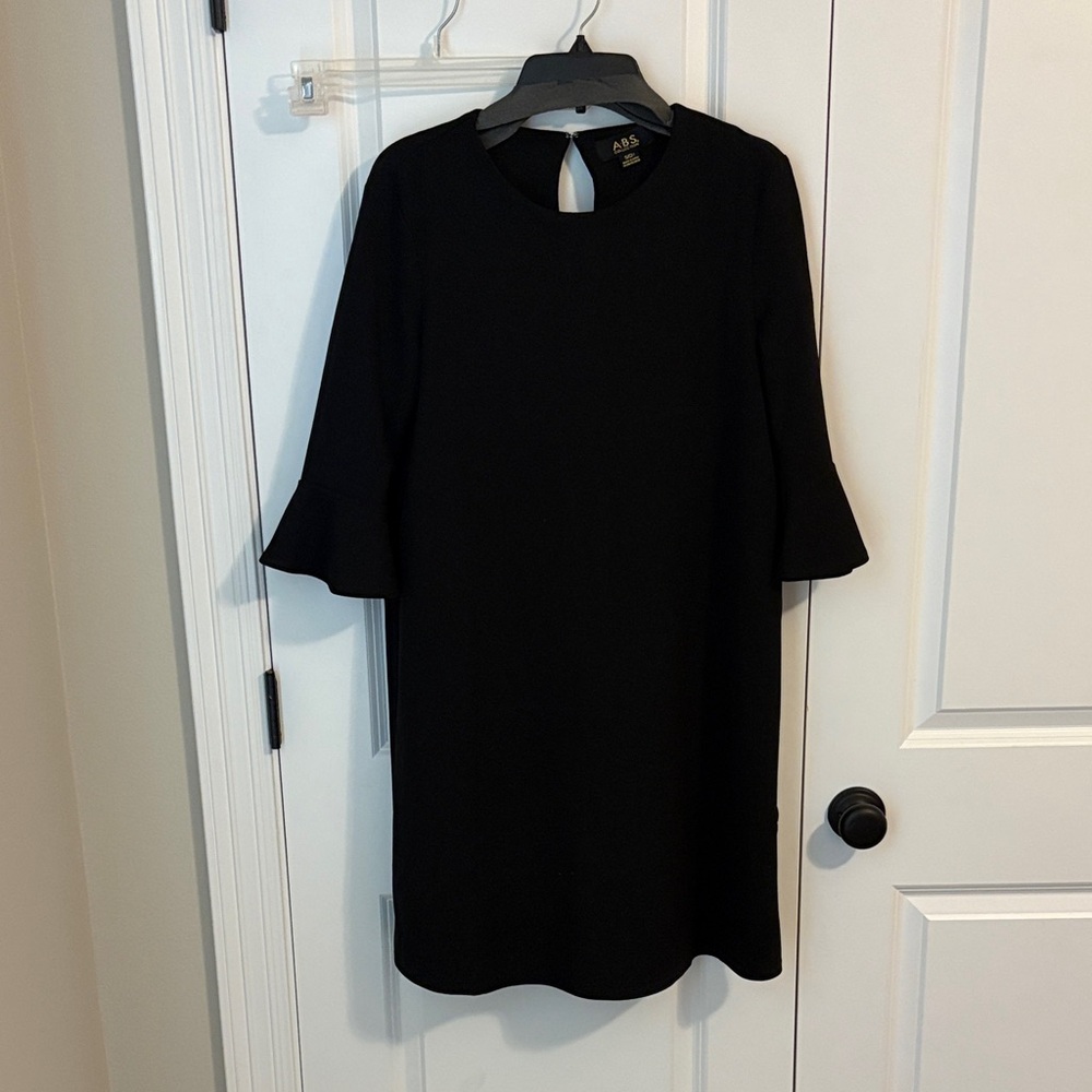 Chic Black Long Sleeve Dress